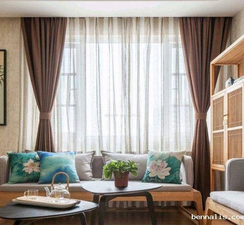 布艺窗帘